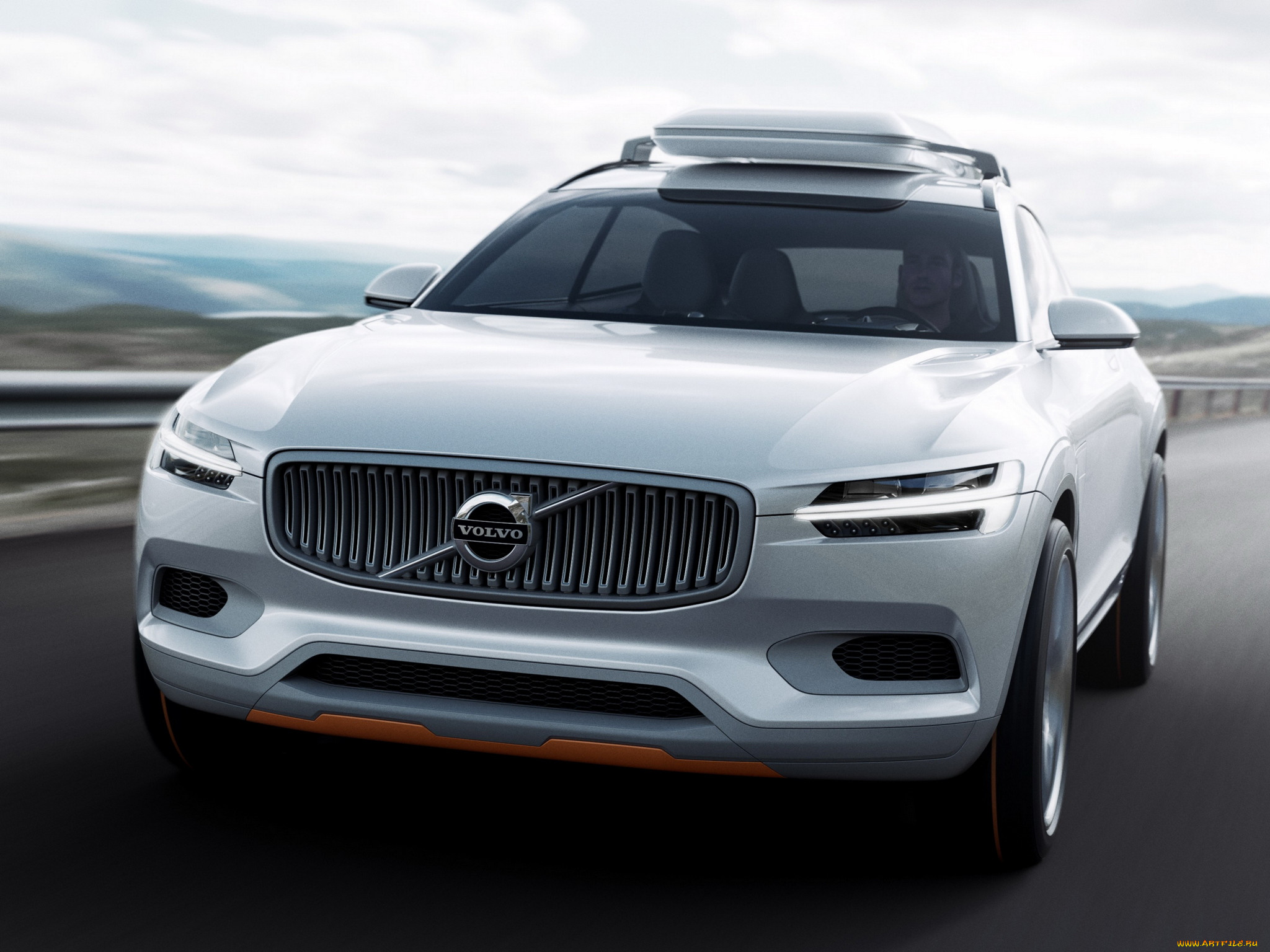 , volvo, xc, concept, coupe